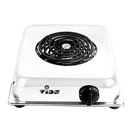 VIDS 2000 Watt Electric Cooking Stove (Stainless Steel) | G Coil Hot Plate 2000 watt | Electric Cooking Heater | Induction Cooktop (Supreme)