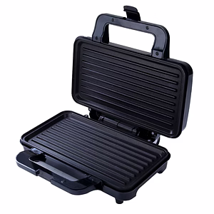 Sandwich Grill - multipurpose griller of 900 watt with food grade non-stick teflon coating and heat resistant bakelite body