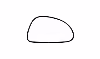 RMC car side mirror glass/Sub Mirror plate suitable for Maruti Alto 800 (2012-2019)