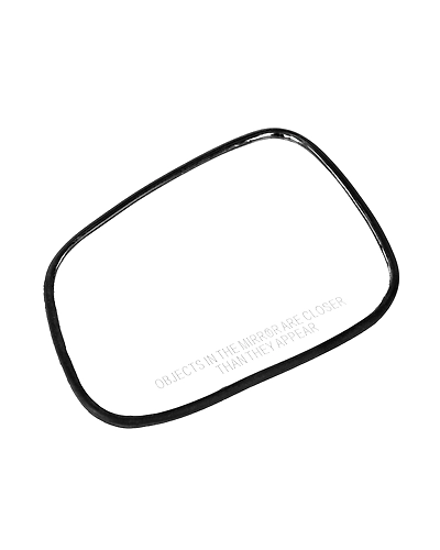 RMC Car Side Mirror Glass Plate (Sub Mirror Plate) suitable for Chevrolet Beat-Left Side (Passanger Side)-3