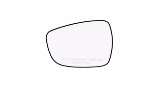RMC Car Side Mirror Glass Plate for Hyundai Elantra (2012-2015)