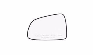 RMC Car Side Mirror Glass Plate (Sub Mirror Plate) suitable for Chevrolet sail (2004-2013)