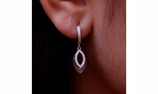 Lustrous Legacy Silver Earrings B323