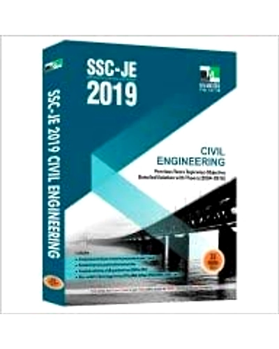 SSC-JE 2019 Civil Engineering Previous Years Topicwise Objective Detailed Solution with Theory Paperback-BOOK010