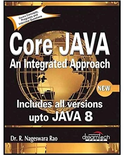 Core Java: An Integrated Approach, New: Includes All Versions upto Java 8 Paperback-BOOK016
