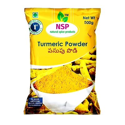 NSP Turmeric Powder (Haldi Powder) 100% Pure, 100% Natural 500g-11491434