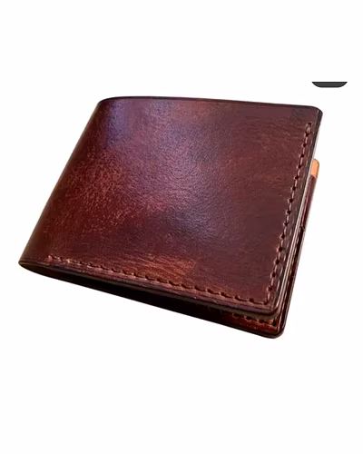 Genuine leather wallet 100% leather-12763483
