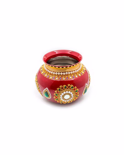 Sri Rudra Decorative Steel Binda-Small-2
