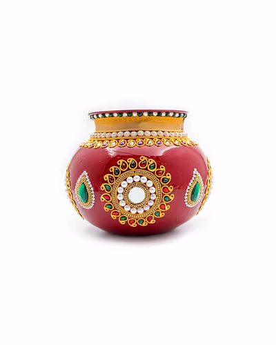 Sri Rudra Decorative Steel Binda-Small-8906101492299