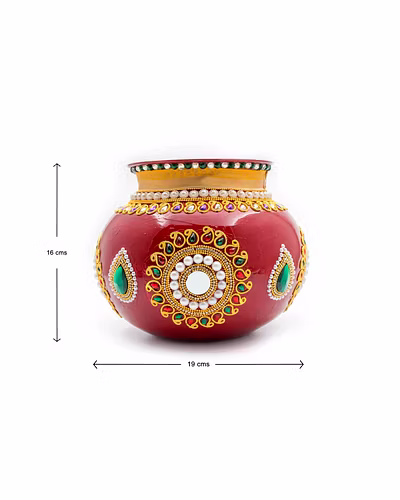 Sri Rudra Decorative Steel Binda-Small-1