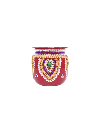Sri Rudra Decorative Steel Chambu (B)-8906101492251