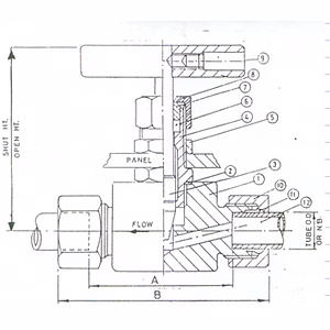 Needle Valve Tube End - Mv
