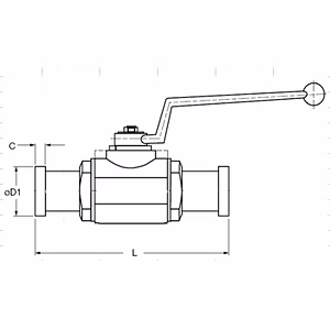 Flange End Ball Valve - FBV- 6000 Series