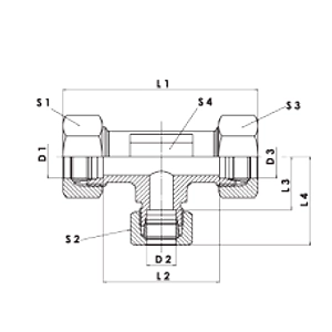 REDUCER TEE - TR