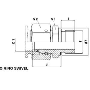 SWIVEL CONNECTOR - EVGE