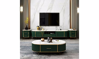 Designer TV Unit - Green