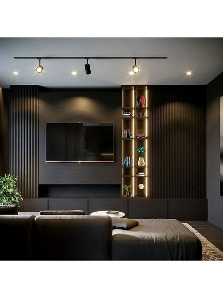 dark tv unit