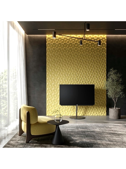 golden tv unit