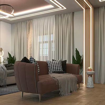 Premium 3 Seater sofa-SOF4MTL05