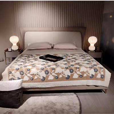 Contemporary Style Bed-BEDQLTFB08