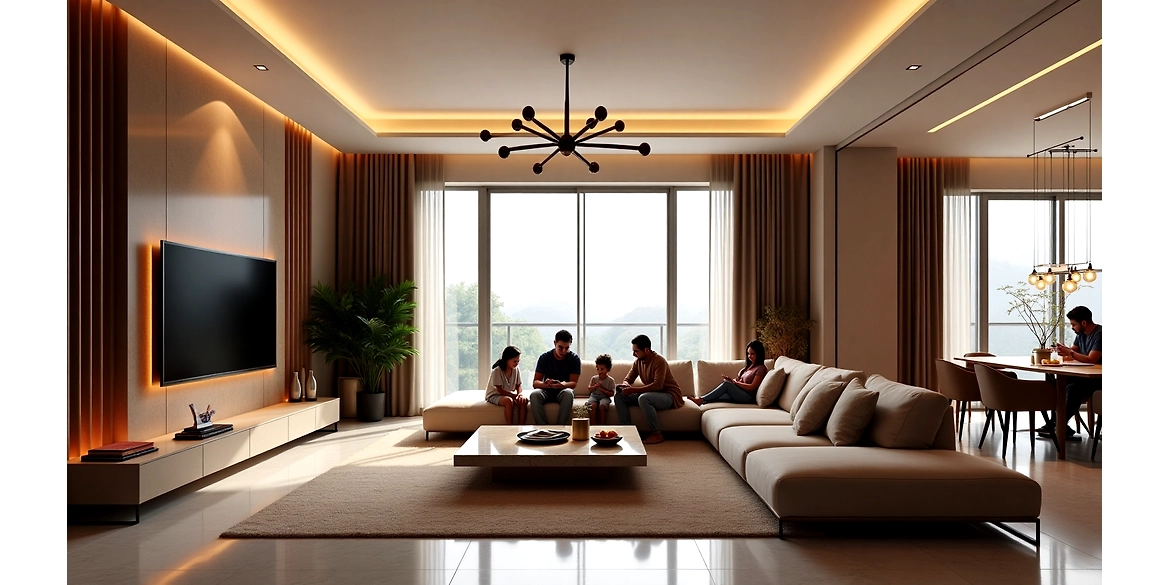 Modern Luxury Living Room Design