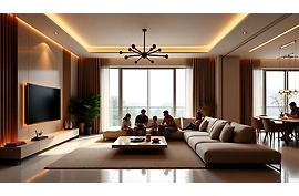 Modern Luxury Living Room Design