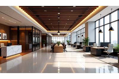 Top Commercial Interior Designers in Delhi NCR