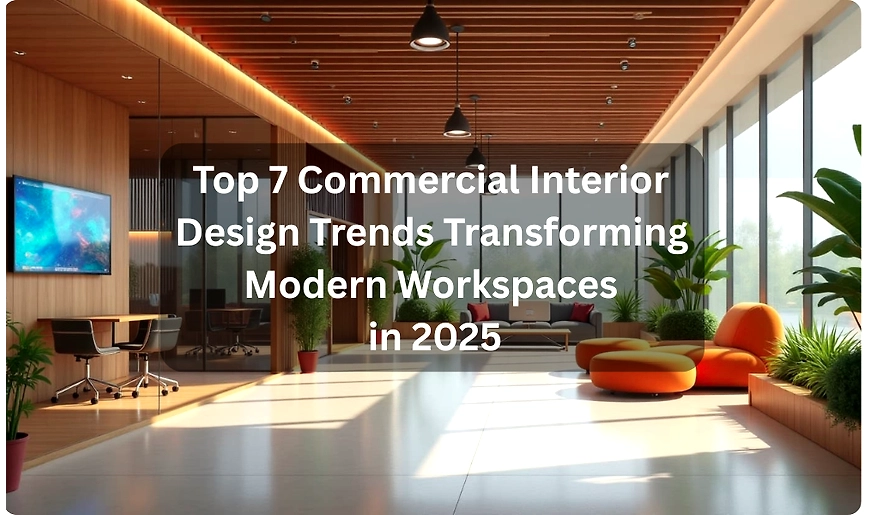 Modern Office with Biophilic and Smart Interior Design Elements - 2025 Trends