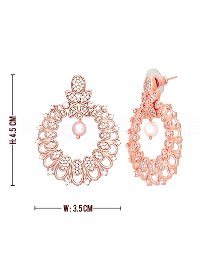 CZ CHANDBALI EARRINGS 71901-5