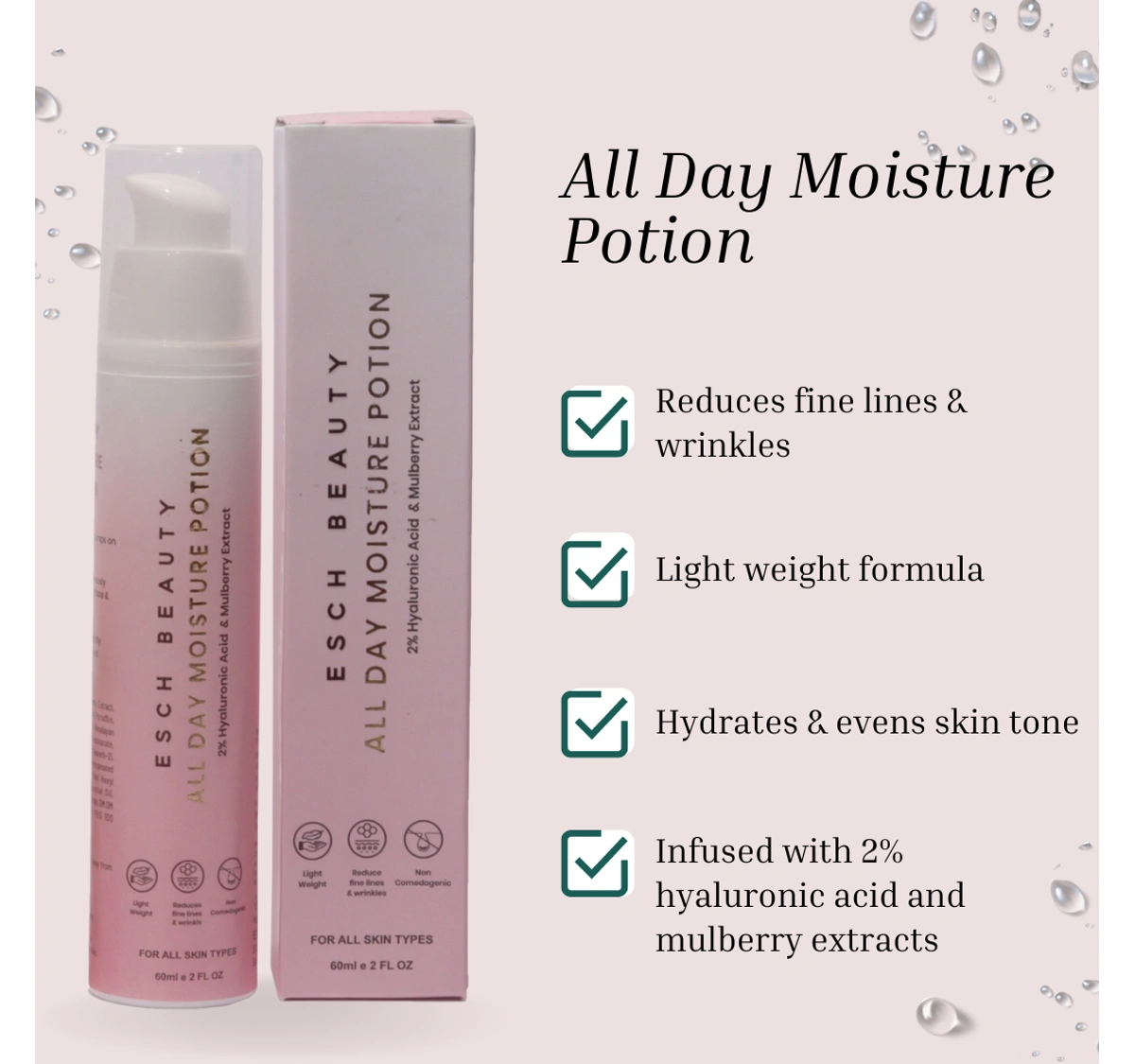 All Day Moisture Potion - | ESCH BEAUTY