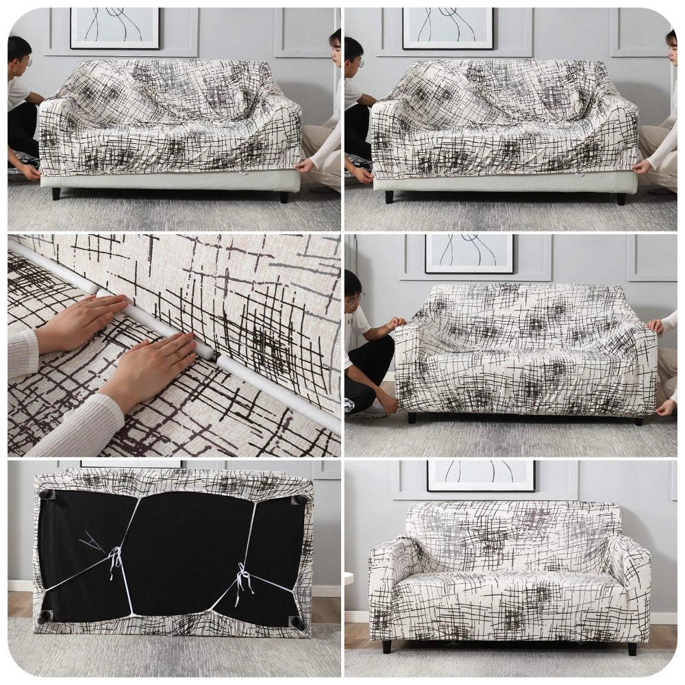 Sofa Cover D4 Printed-3 Seater-7