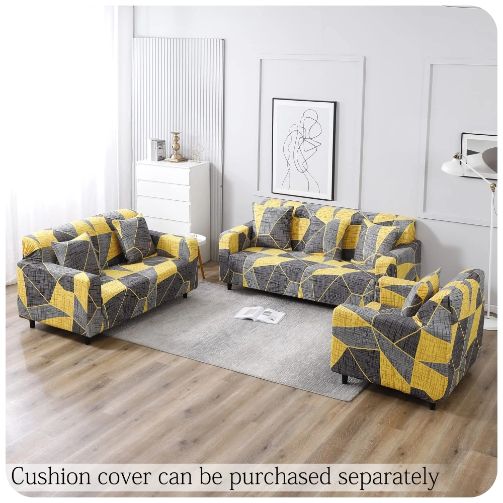 Sofa Cover D15 Printed-3 Seater-2