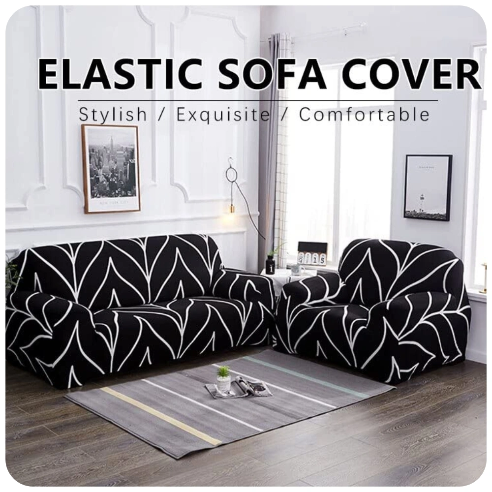 Sofa Cover D6 Printed-3 Seater-2