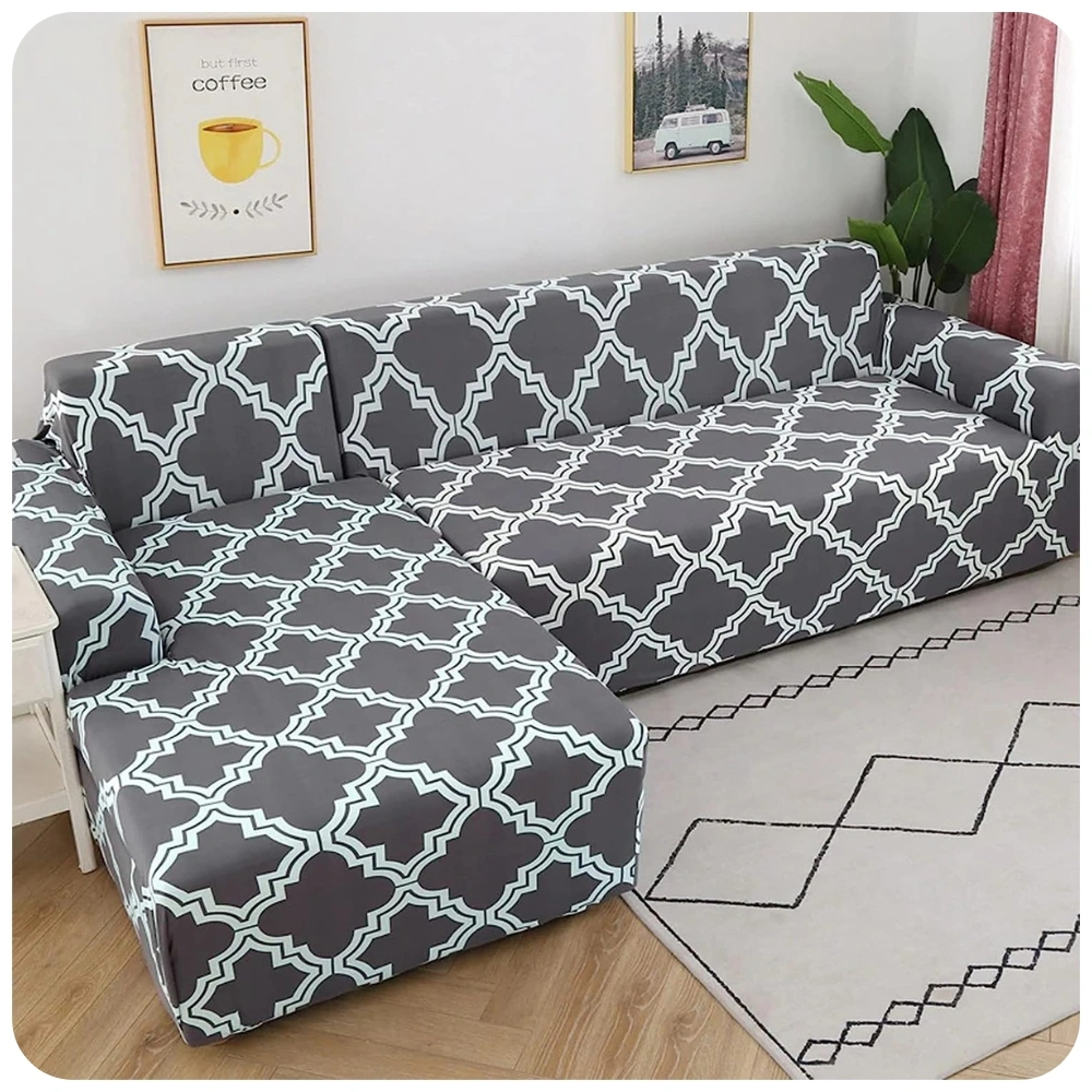 Sofa Cover D16 Printed-3 Seater-2