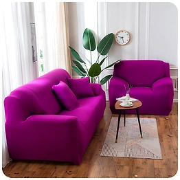 The Krafting Company Sofa Cover D43 Plain