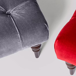 turner - modern upholstered bench with teakwood legs for bed & hallway | woodkraft studio
