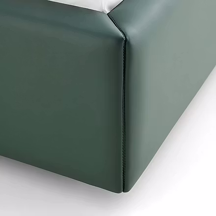 Zenora -  Premium Winged Upholstered Bed – Custom Sizes - King &amp; Queen-King-3