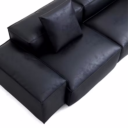 Opulence - Corner Chaise Sofa - Sectional Customisable L shape-10