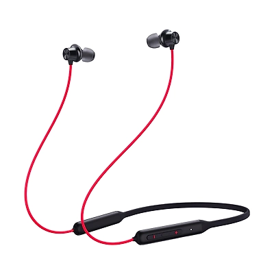 One Plus OnePlus Bullets in Ear Wireless Z Bass Edition with Mic (Reverb Red)