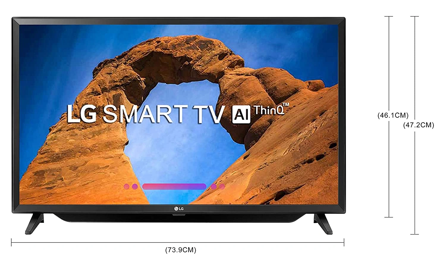 LG 80 cm (32 inches) HD Ready LED Smart TV 32LK628BPTF (Black)-3