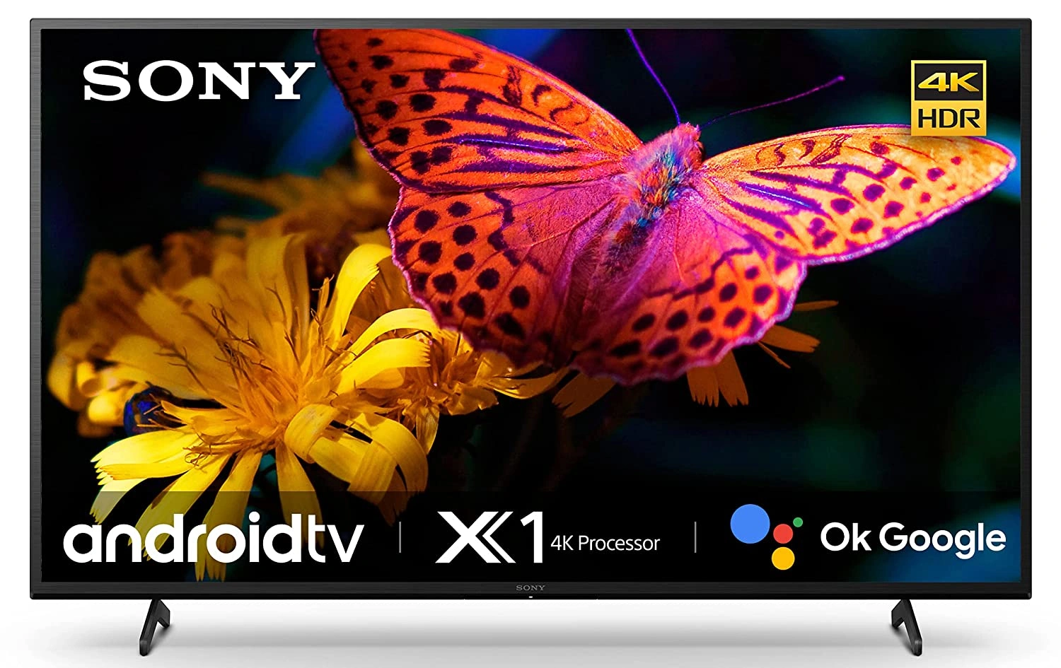 Sony Bravia 108 cm (43 inches) 4K Ultra HD Smart Android LED TV KD-43X74 (Black) (2021 Model) | with Alexa Compatibility-324301