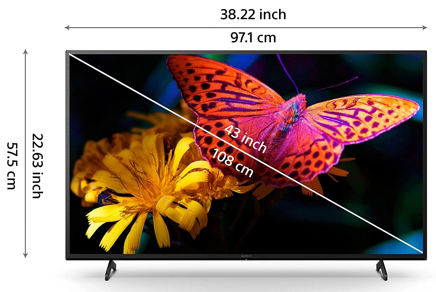 Sony Bravia 108 cm (43 inches) 4K Ultra HD Smart Android LED TV KD-43X74 (Black) (2021 Model) | with Alexa Compatibility-4