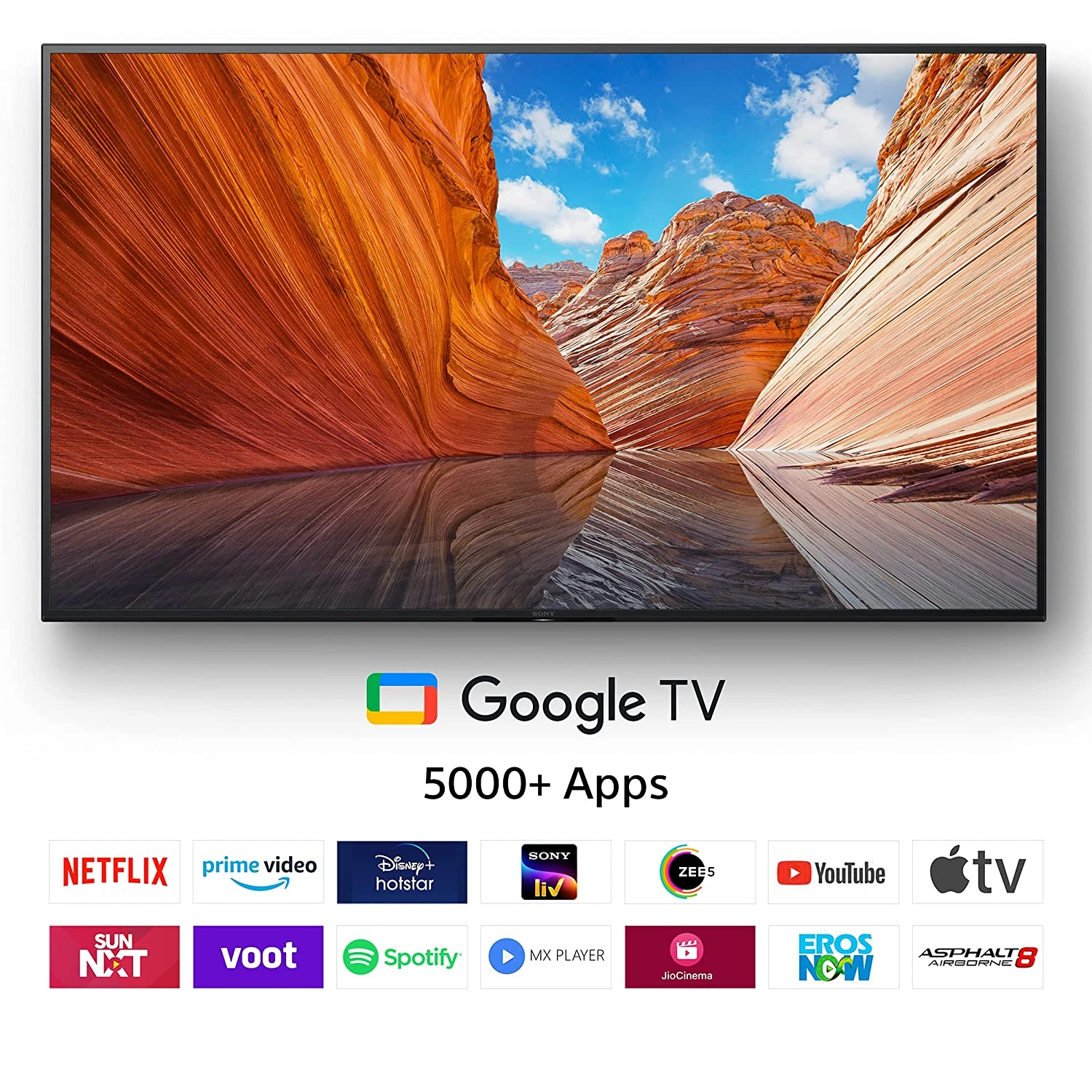 Sony Bravia 126 cm (50 inches) 4K Ultra HD Smart LED Google TV KD-50X80J (Black) (2021 Model) | with Alexa Compatibility-3