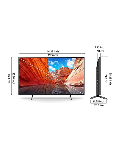Sony Bravia 126 cm (50 inches) 4K Ultra HD Smart LED Google TV KD-50X80J (Black) (2021 Model) | with Alexa Compatibility-5