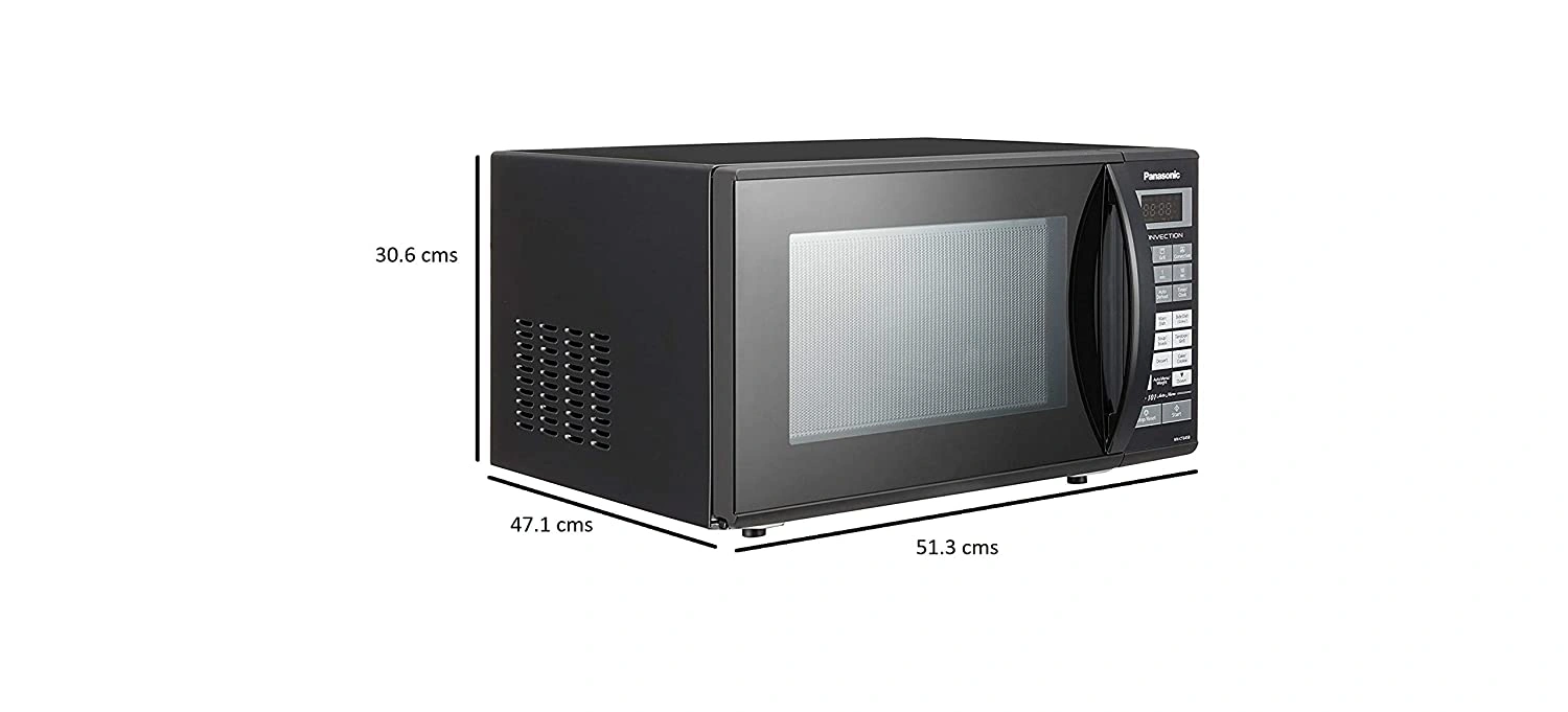 Panasonic 27L Convection Microwave Oven(NN-CT645BFDG,Black, Magic Grill)-8