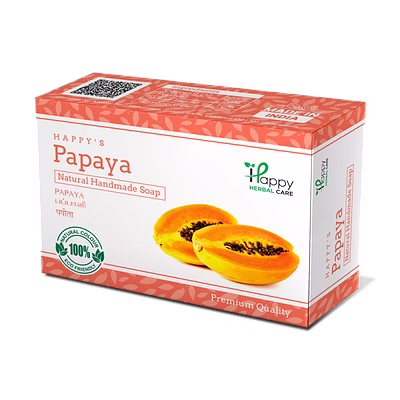 handmade papaya soap