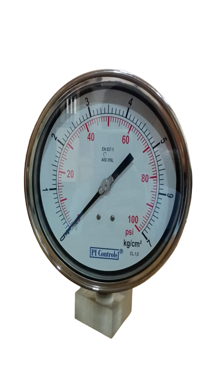 ALL SS PRESSURE GAUGE-N0-0CJV-RN9W-1