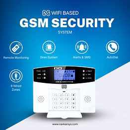 wifi gsm security alarm system