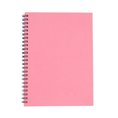 SVT A5 Notebook -"FEEL THE TOUCH" (Notebook|Plain Classic Notebook | Designer Sprial Bound UnRuled Paper Sheets Personal and Office Stationary Notebooks Diary-Ideal for Kids)