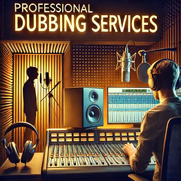 professional dubbing service for movies | web series | anime